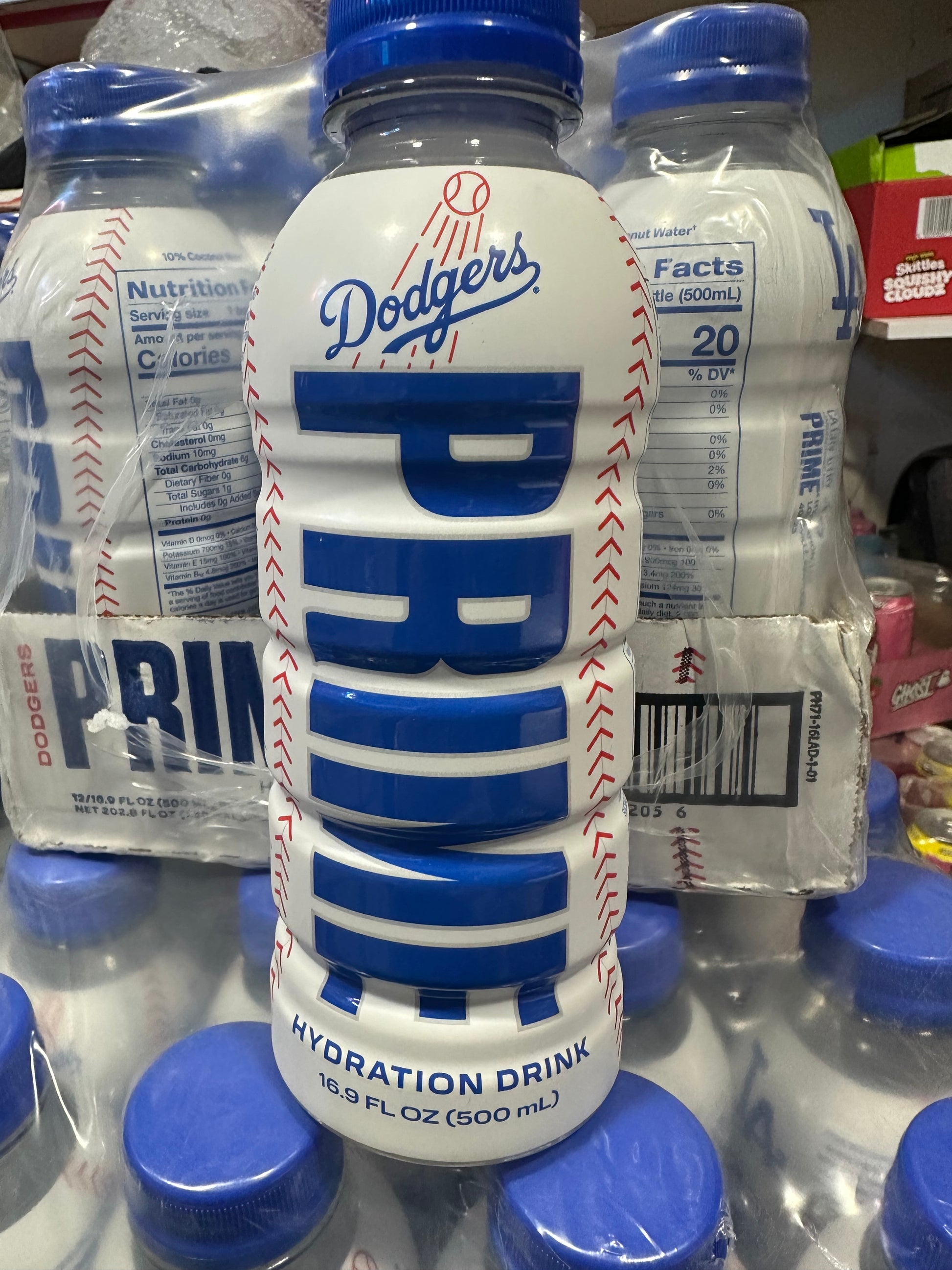 Prime Hydration La Dodgers 16.9oz, Size: 16.9 fl oz