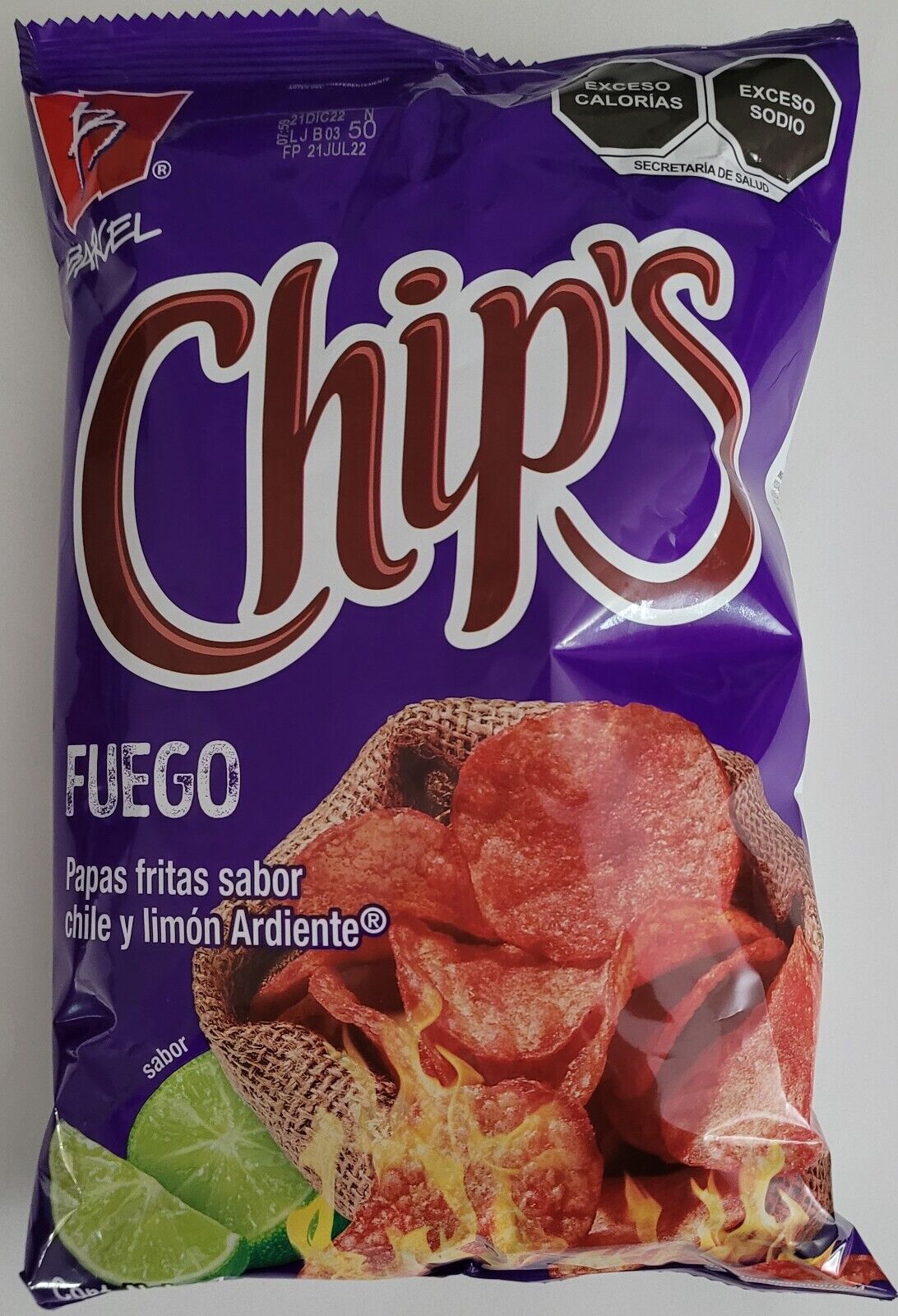Barcel "chips" Kettlez Fuego 170g