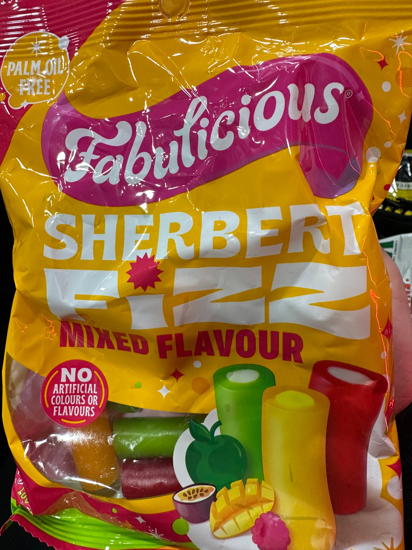 Fabulicious Sherbert Fizz mixed flavours