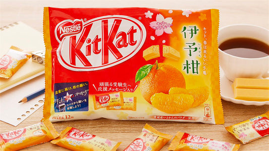 Japan Kit Kat Choc Orange 7 pk Minis