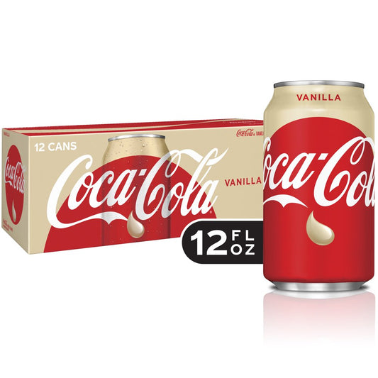 12 pk Vanilla Coke USA