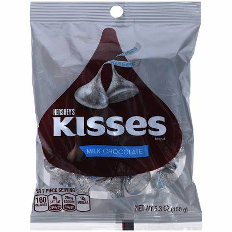Hershey Kisses Milk choc 150 g