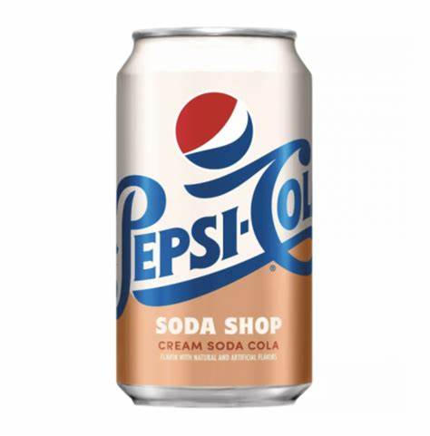 Pepsi cola creme soda