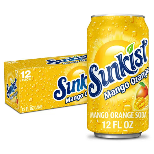12 pk Sunkist Mango Orange