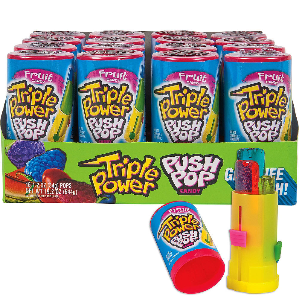 Triple Push Pop Lollipop